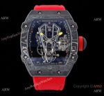 RM Factory Superclone Richard Mille RM27 03 Rafael Nadal Tourbillon with Red expandable strap